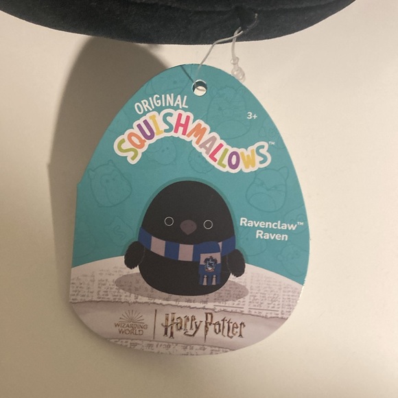 Squishmallows Original Harry Potter 8 Inch Ravenclaw Raven Plush - Picture 4 of 5